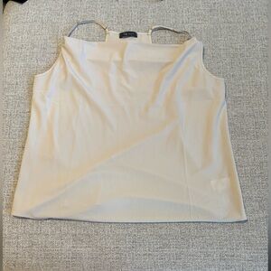KLD Light Cream Satin Camisole with Adjustable Straps - Women's